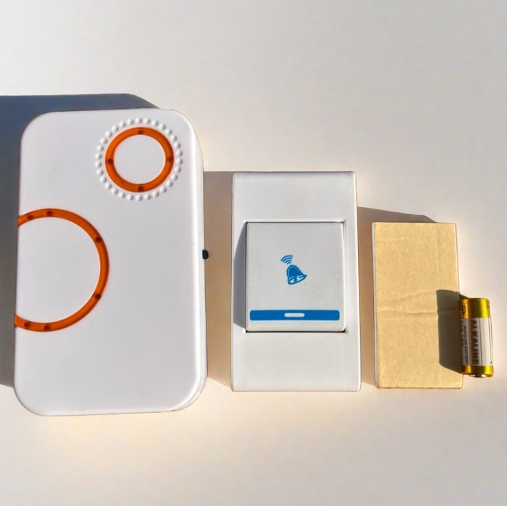 Modern Wireless Doorbell with Quick Setup and Long-Lasting Batteries