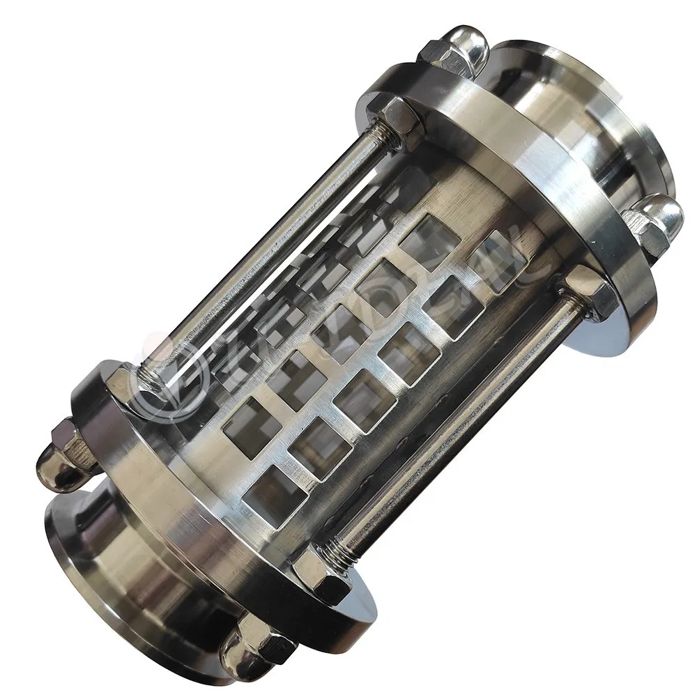 Full View Flanged Sight Flow Indicator Full Window Sight Glass Manufacture