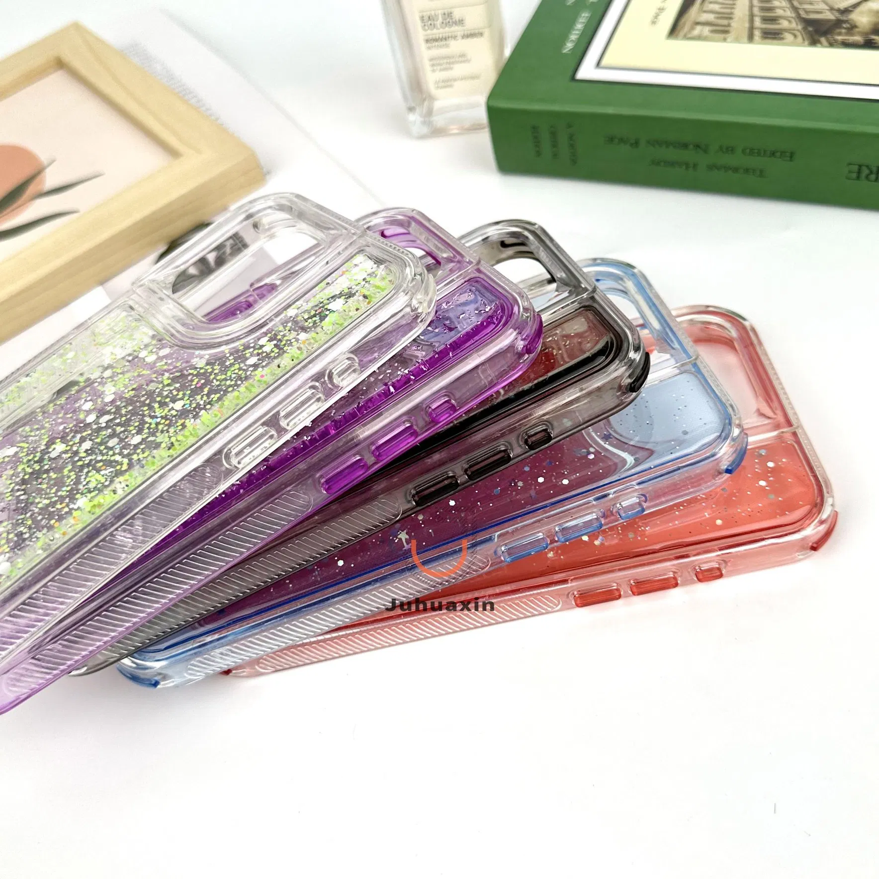 Hot Sale Shining Glitter Dynamic Liquid Quicksand Mobile Phone Case Cute Bling Clear Cover Fashion Phone Case for iPhone 16/16 PRO Max Note 13 PRO Plus 5g