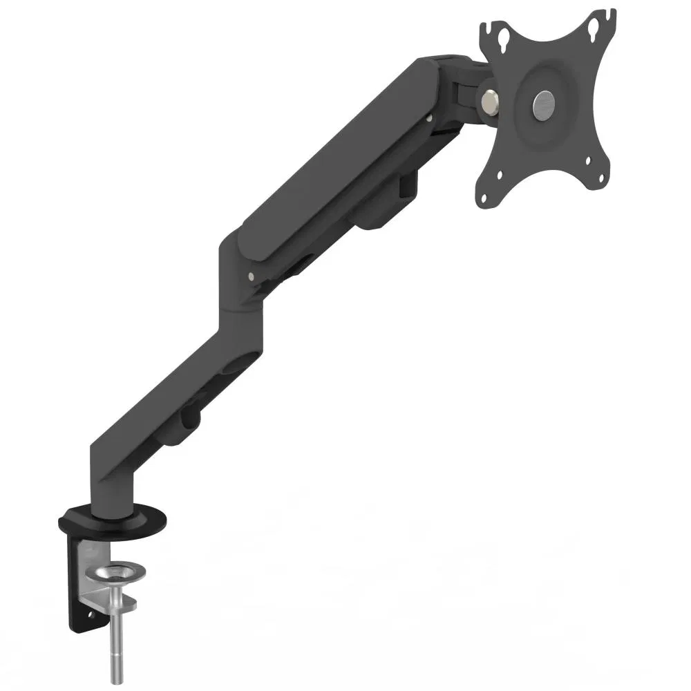 Ws-K100-B Desk Mount Gas Spring Adjustable Monitor Stand for Single 13-30" LCD Screen