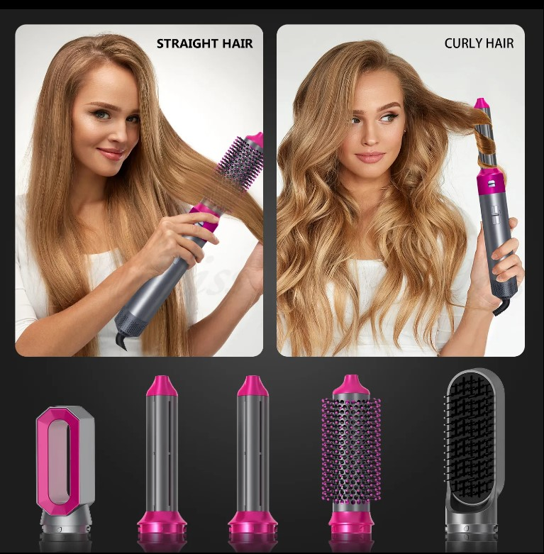 One Step New Trend 5 in 1 Hair Styler Hair Dryer Hot Air Brush Multifunctional Blow Dryer Brush