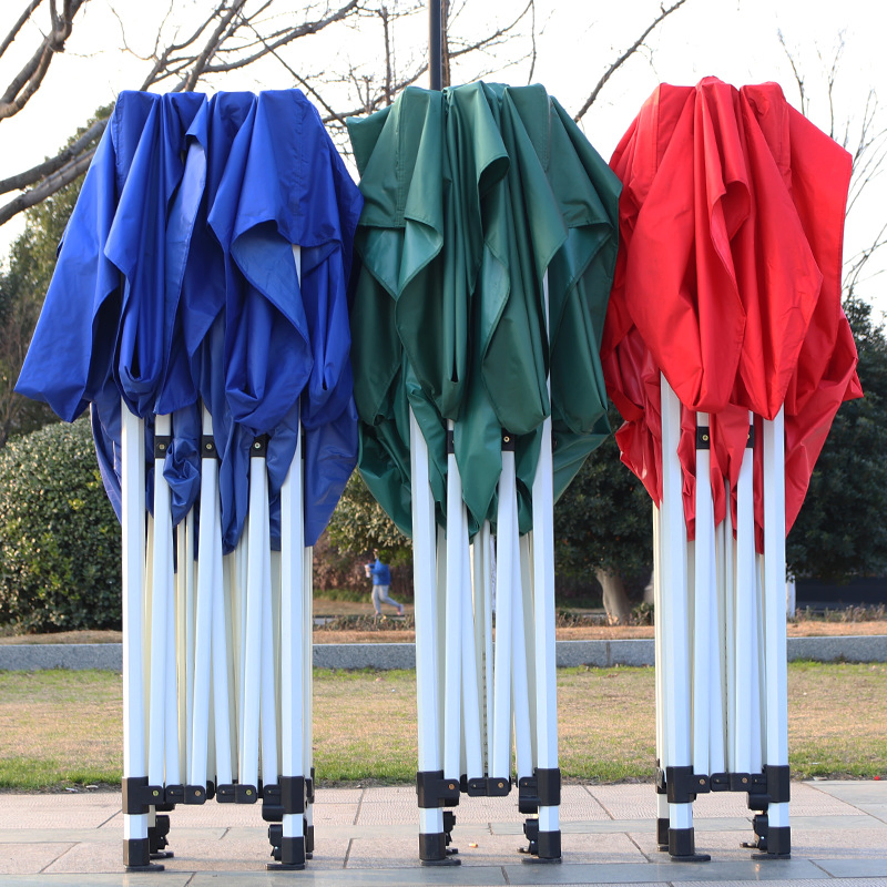 Outdoor Four Legged Event Tent Folding Large Rainproof Activity Large Sun Umbrella Telescopic Four Corner Sunshade