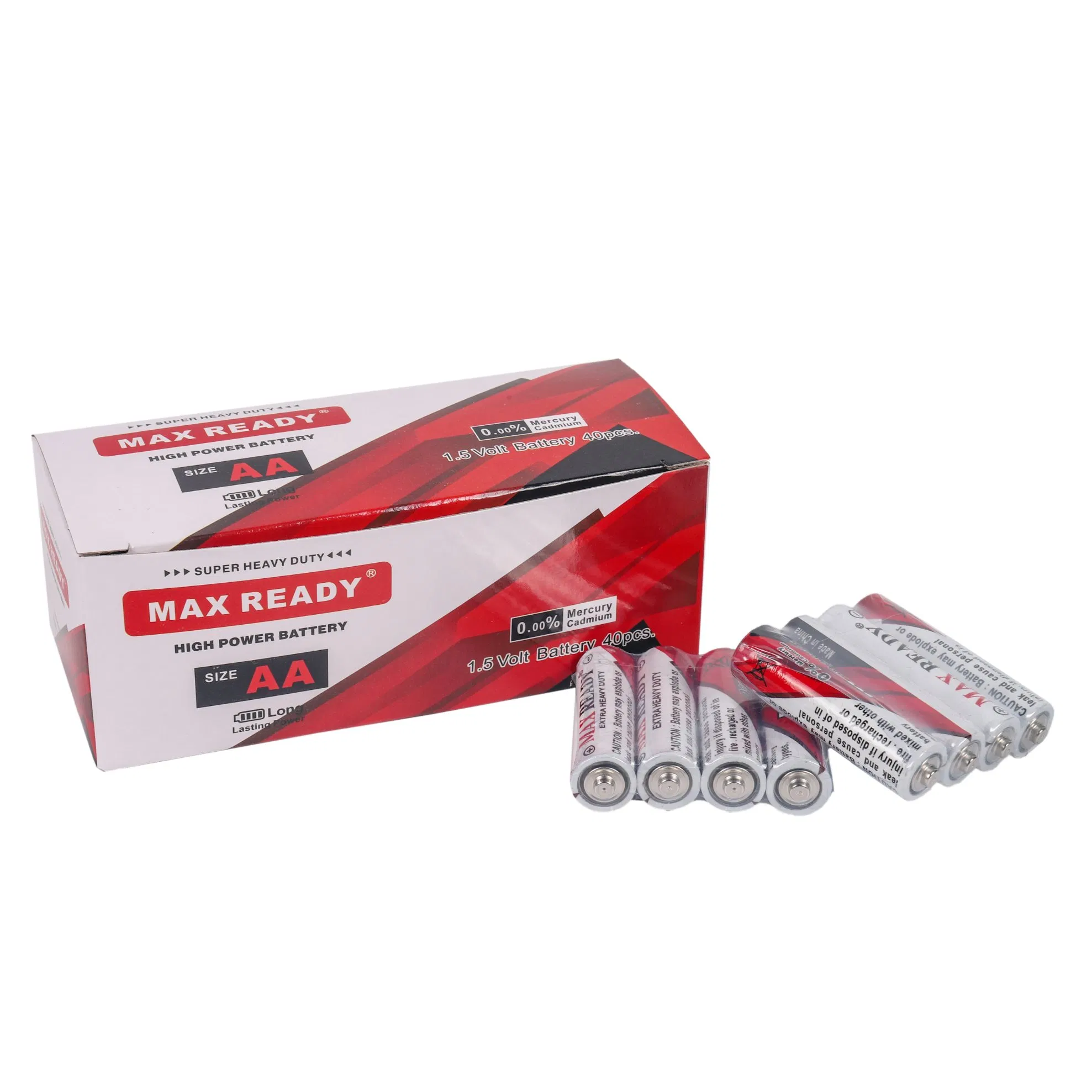 Батарейки AA Max Ready R6, сухие, для бытовой техники