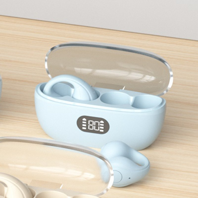 Беспроводные наушники-клипсы Bluetooth 5.3 с микрофоном