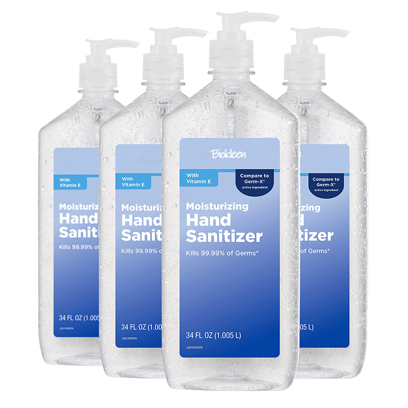 Biokleen OEM Custom 354ml Liquid Hand Sanitizer Gel Anti-Bacterial 75% Alcohol Gel Hand Sanitizer