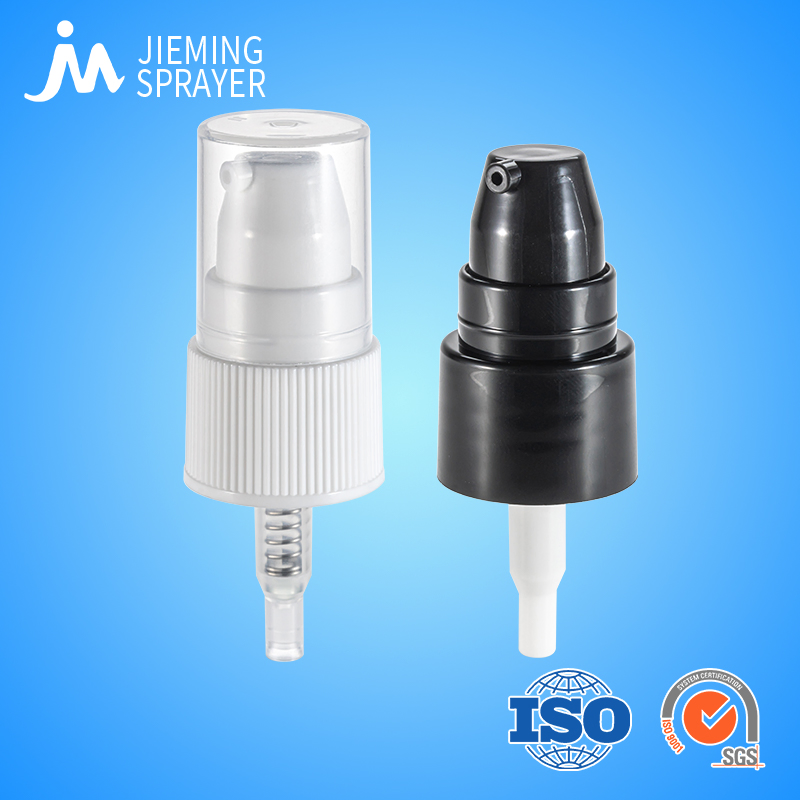 Hot Sale Cosmetic Bottle Cream Treatment Pump Aluminum Plastic 18mm 20mm 22mm 24mm Plastic Serum Pump