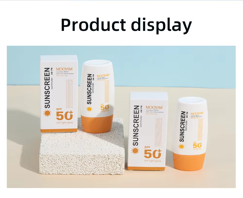 Daily Sunscreen Without Chemical Additives SPF50+ PA++++