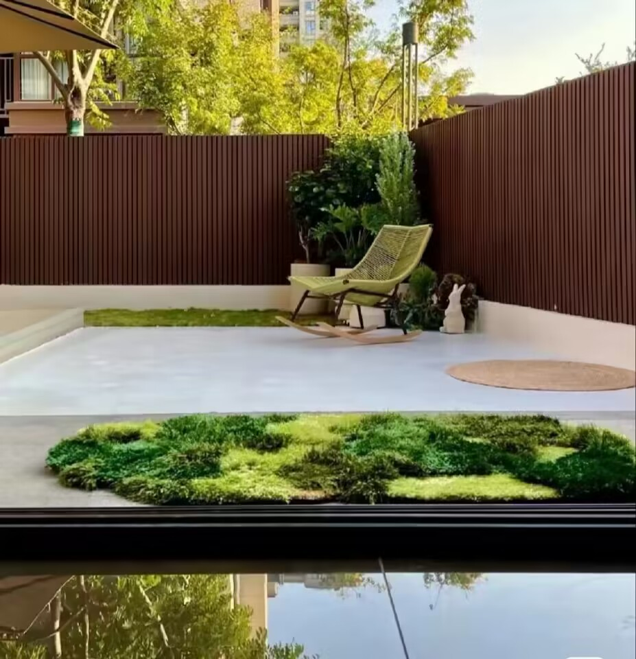 Wholesale Wood Plastic Composite Fencing Garden Board Privacy WPC Fence