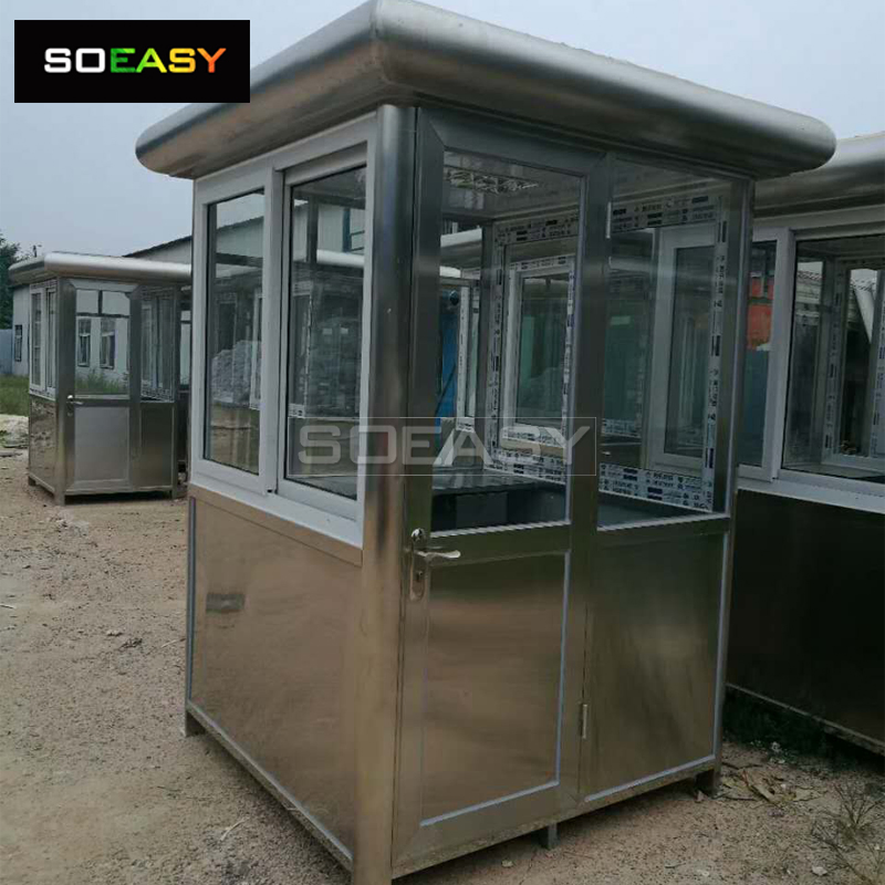 Facotry Price Outdoor Prefabricated House Guard Booth Security Booth