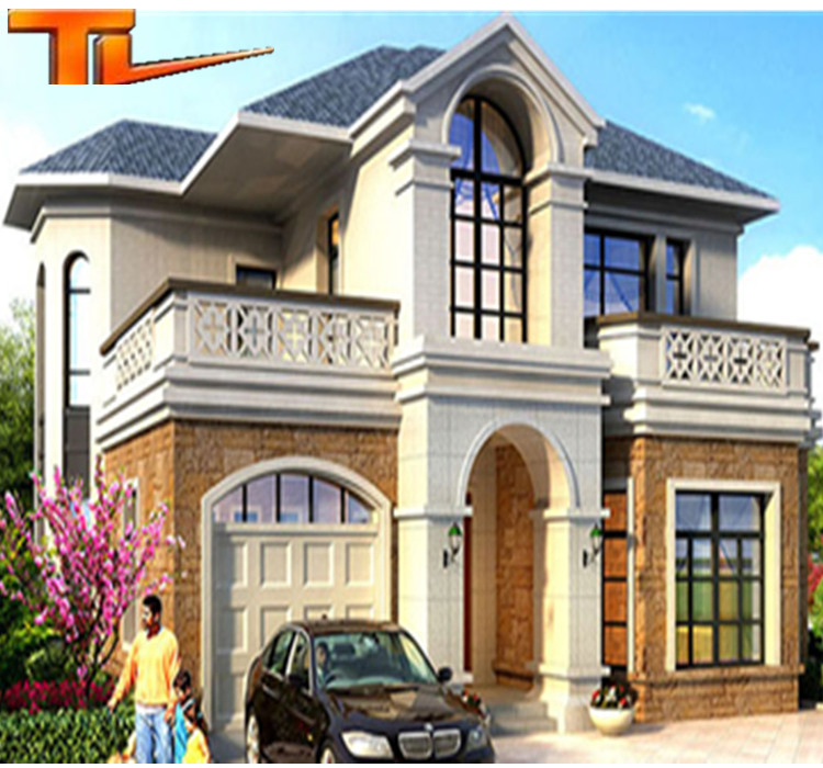 Light Steel Prefab House Light Steel Villa Building