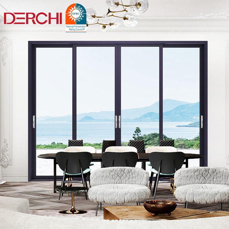 Durable Track Slim Sliding Glass Door