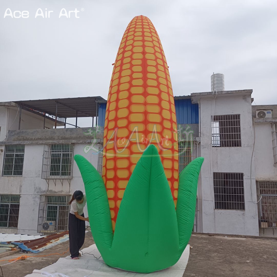 Custom Advertising Inflatables Balloon Inflatable Corn Model for Event Farm Decorative Advertising
