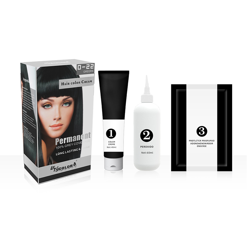 New Design Hair Dye Cream Kit Natural Hairstyle Color Silver Gray Permanent Hair Dye Professional Hair Color Cream