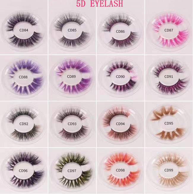 Mink False Eyelash Vendor Customized Boxes Real 25 mm 3D Mink Eyelash