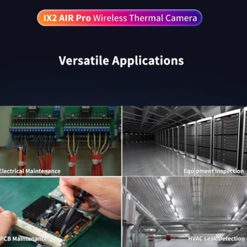 Wireless Handheld Portable Thermal Imaging Camera Tool with 256&amp; Times; 192 Thermal Resolution and Real-Time 512&amp; Times; 318 Ai Super-Resolution