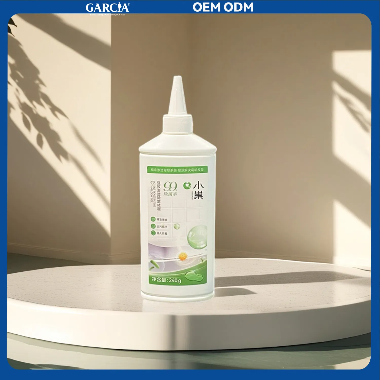 Quick-Dry Mold Remover with High-Efficiency Glass Cleaner Formula