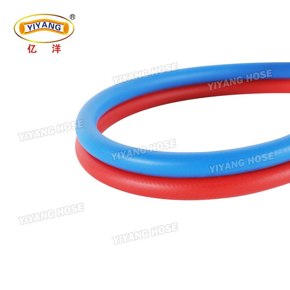 ISO3821 Certification 20bar Rubber PVC Material Polyurethane Braided 5/16 Inch 8mm 1/4 Inch 6mm 6.5mm Oxygen Acetylene Twin Welding Hoses