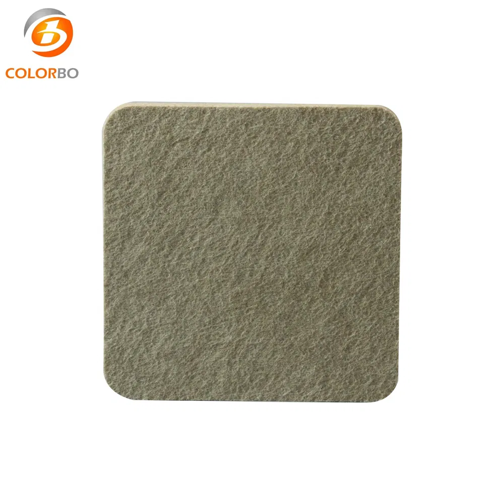 Fire Resistant Sound Polyester Absorbing Felt Panels Board