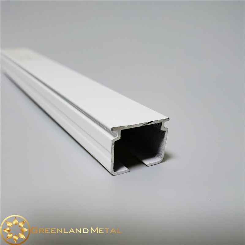 Aluminum Alloy White Color Manual Curtain Track- Gl4045