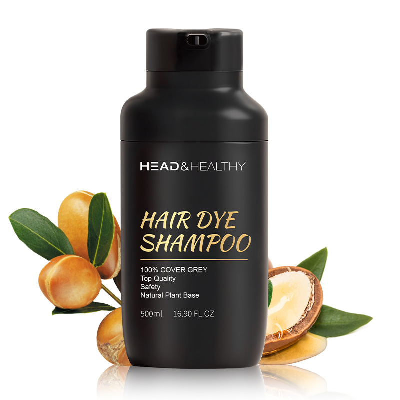 Revitalizing Hair Color Dye Shampoo - 500ml Custom Formula