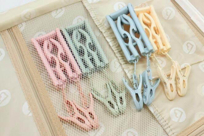 Easy Use Folding Hanger Foldable Cloth Coat Hanger for Home High Quality Travel Portable Folding Clothes Hanger Travel Bl11757