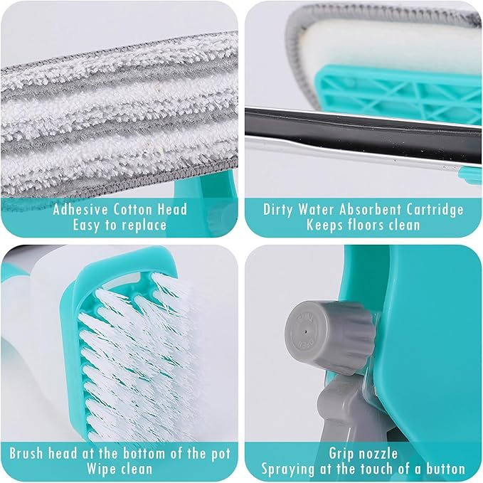 All-in-One Squeegee with Versatile Cleaning Functions for Home Use