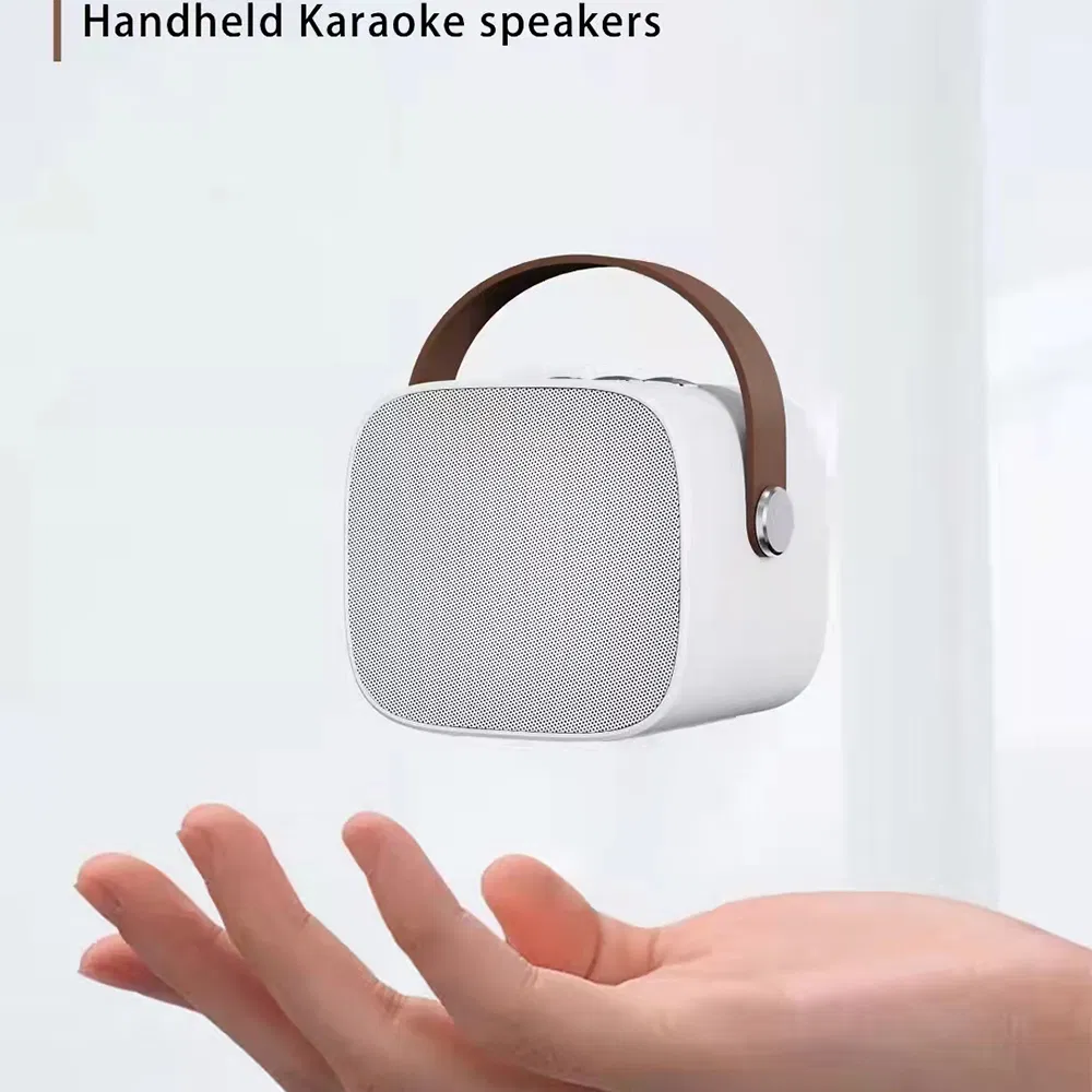 New Wireless Microphone Speaker with Microphone and RGB Light for on Stage Performance