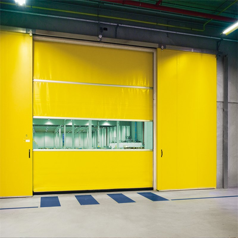 Black Automatic Clear with Motor Garage Roller Door Prices