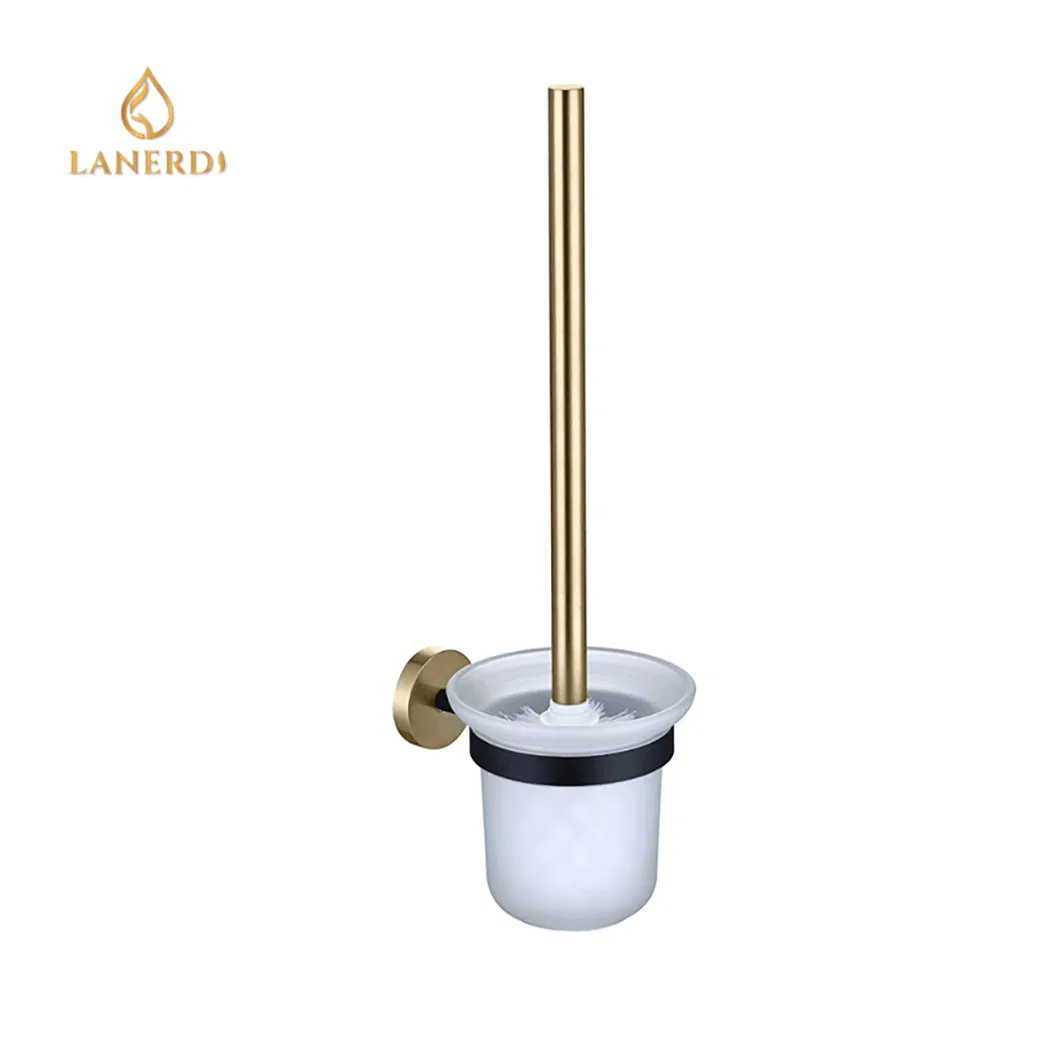 Держатель для ёршика Modern Elegant, золото и черный