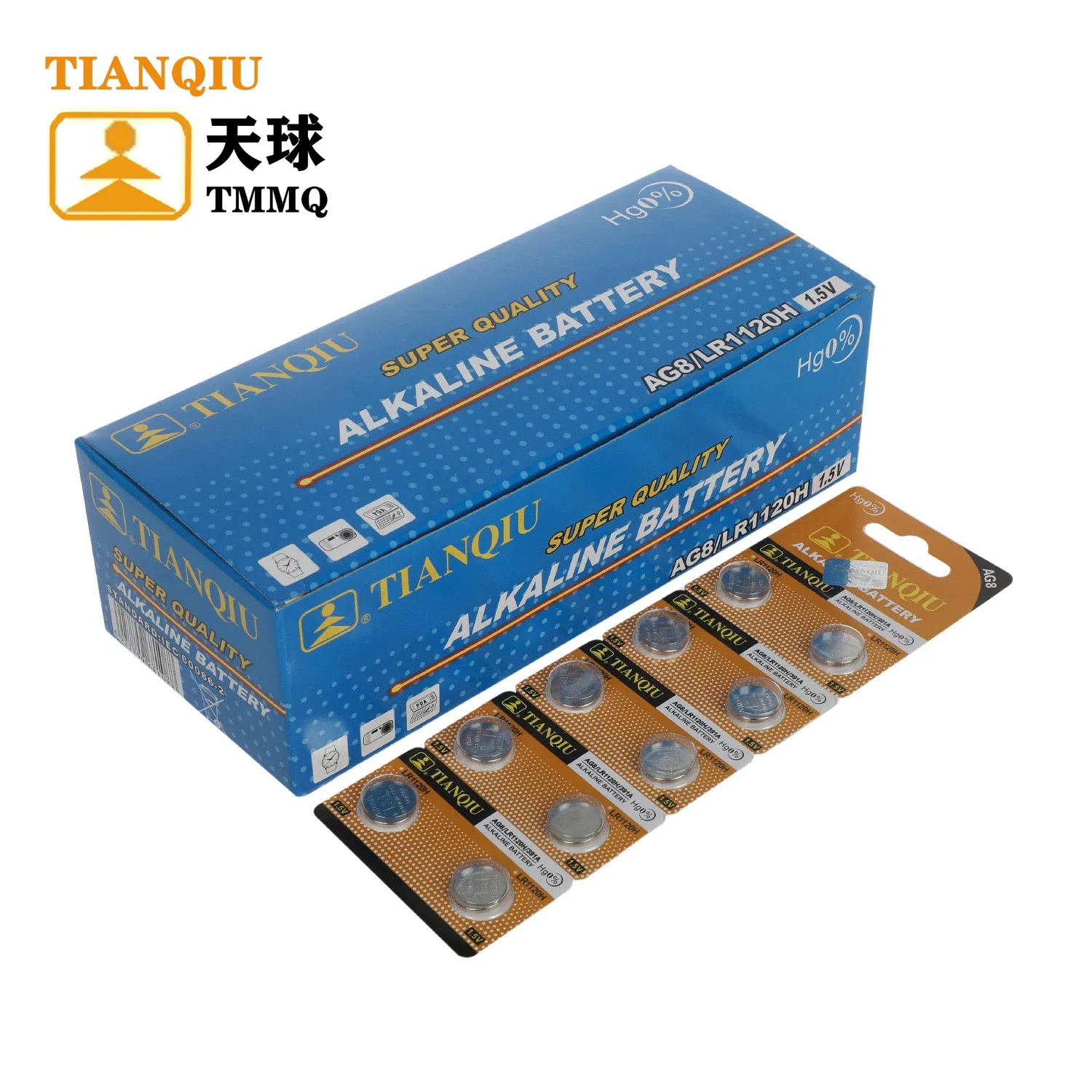 Батарейка-таблетка AG8/LR1120 1.5V щелочная