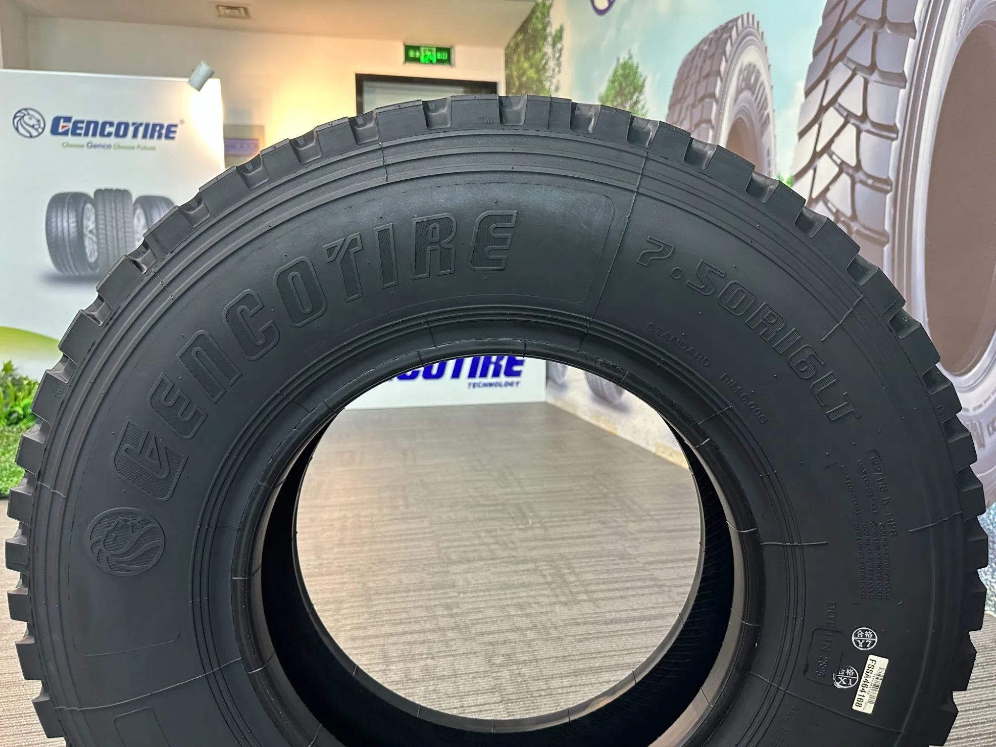 TBR Tyres Gencotire 750 R16 Light Truck