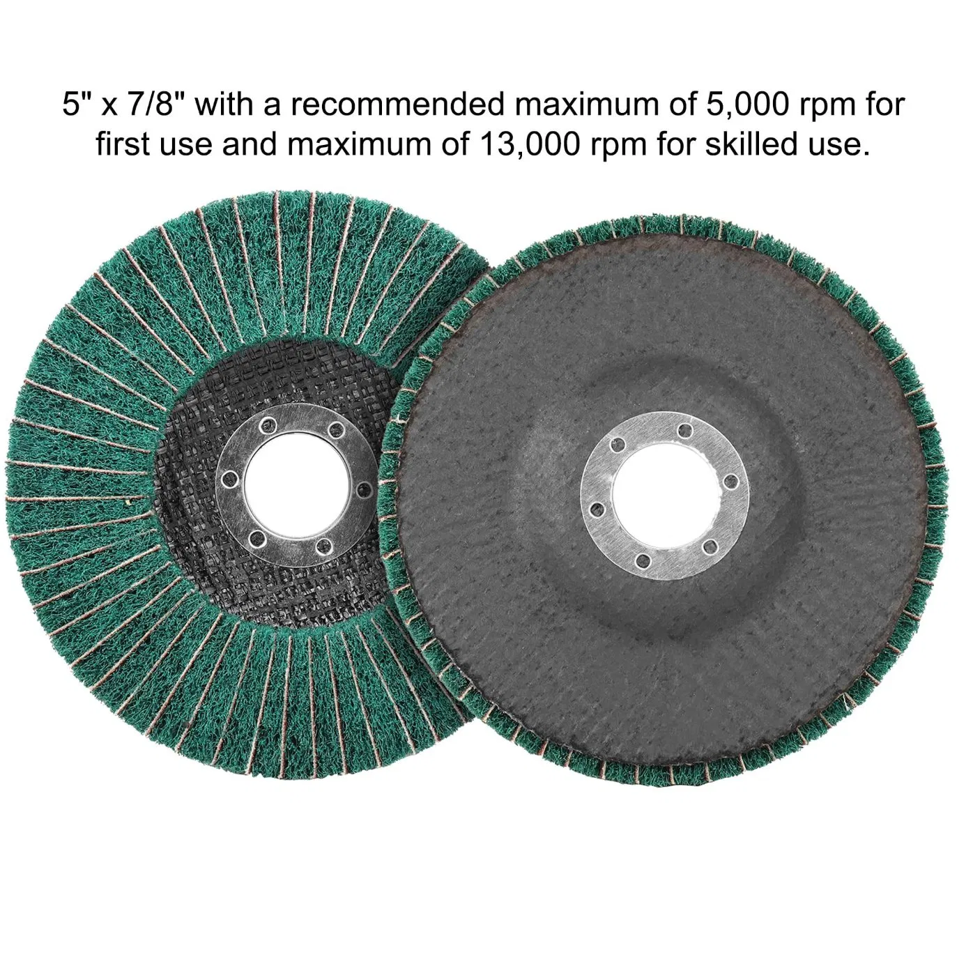 120 Grit Nylon Fiber Flap Disc Grinding Polishing Wheel for Angle Grinder