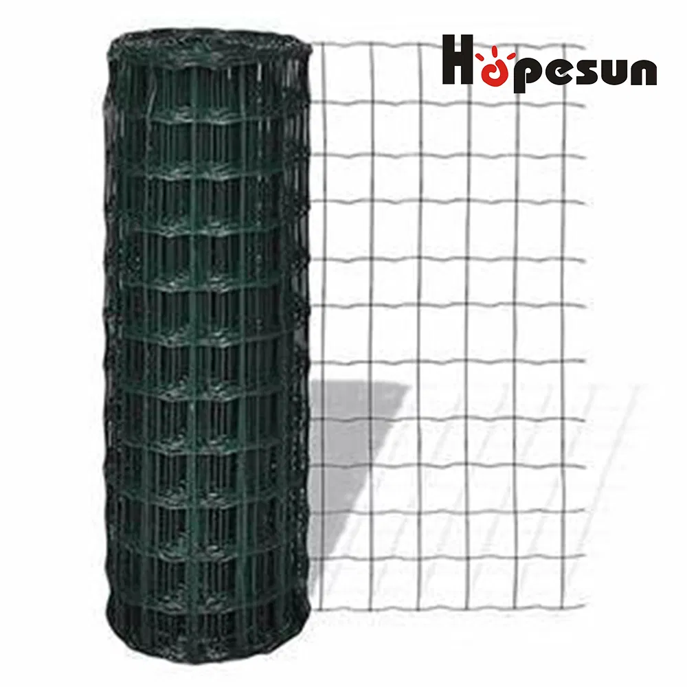 PVC Coating Welded Wire Mesh Ral 6005 Ral 7016