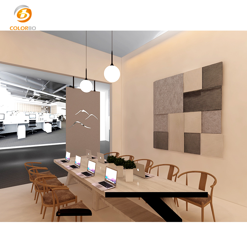 High performance SGS Certified Sound Absorption Space Divider Movable Office Furniture Screen