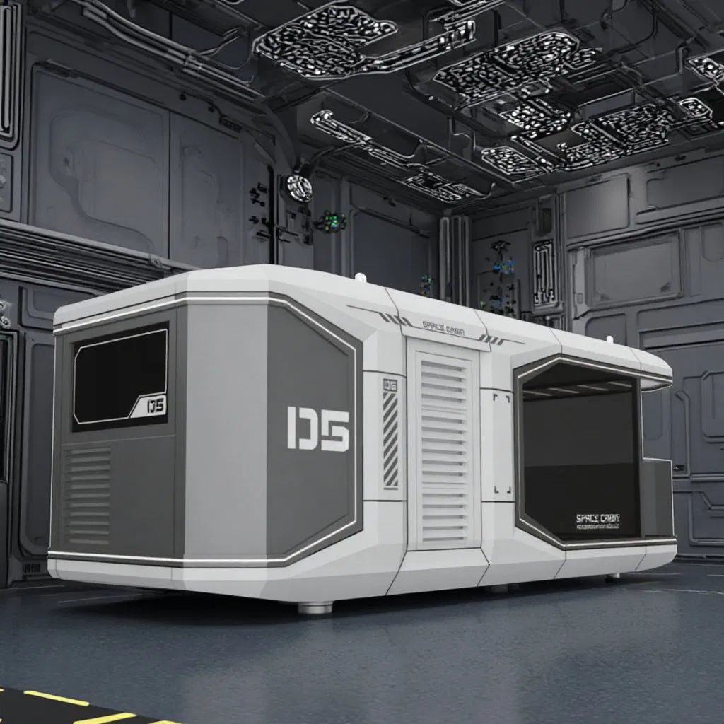 Modern Space Capsul with Smart Home Complete Luxury Prefab House Space Capsule