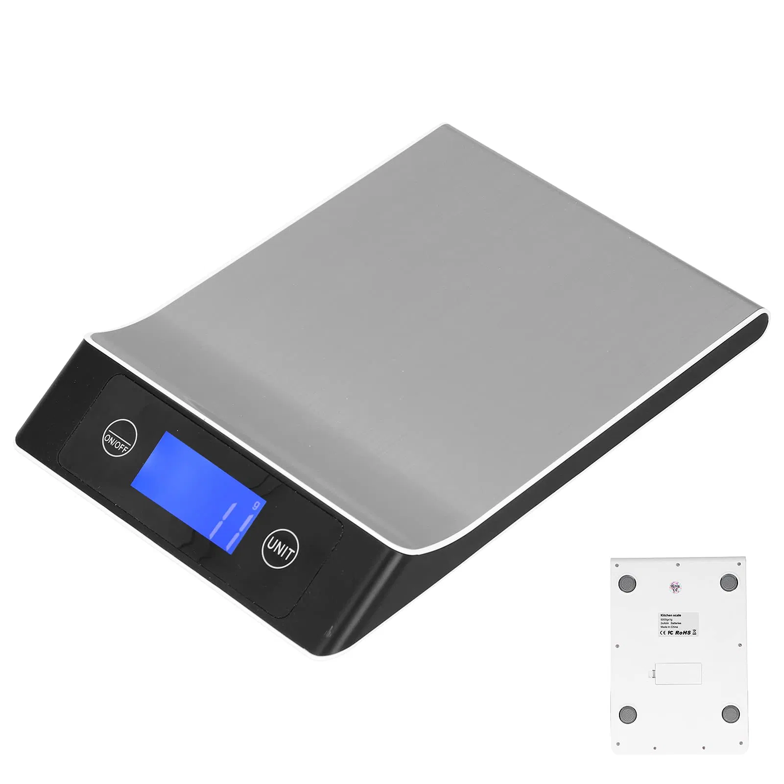 Кухонные весы цифровые из нержавеющей стали