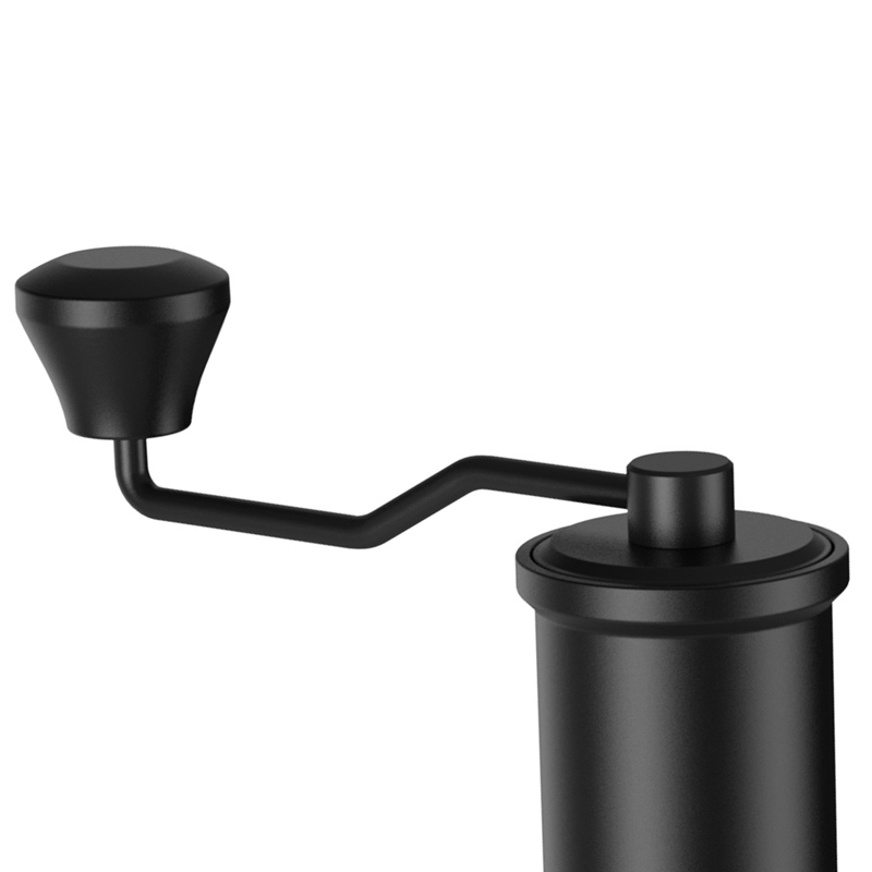 Black Professional Adjustable Stainless Steel Cone Manual Coffee Grinder