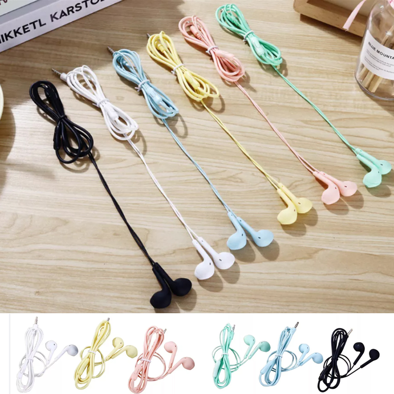 Heavy Bass Earphone 3.5mm Jack with Wired Earphones for Mobile