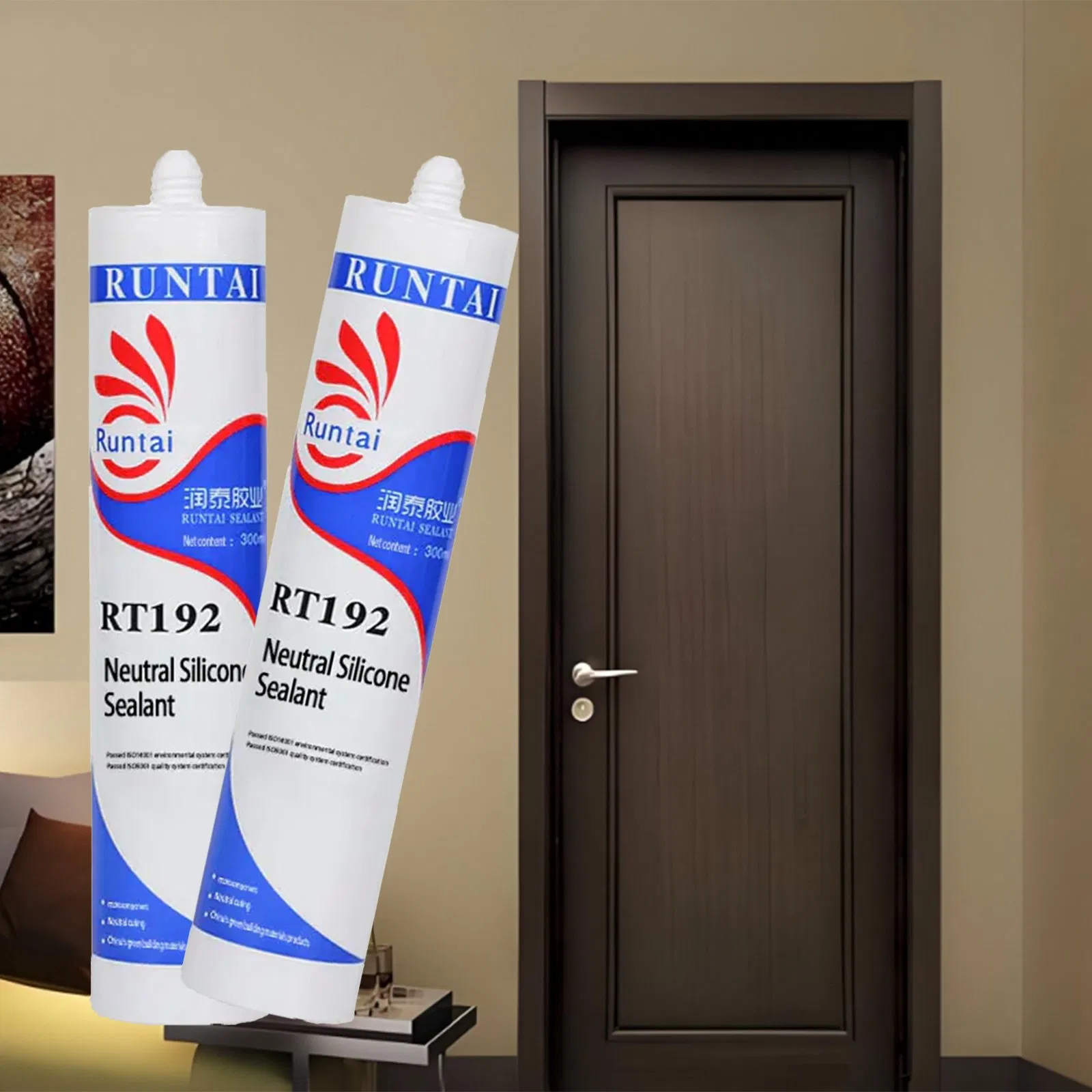 Runtai High Quality Manufacturer One Component Neutral Silicone Sealant for Interior Joints