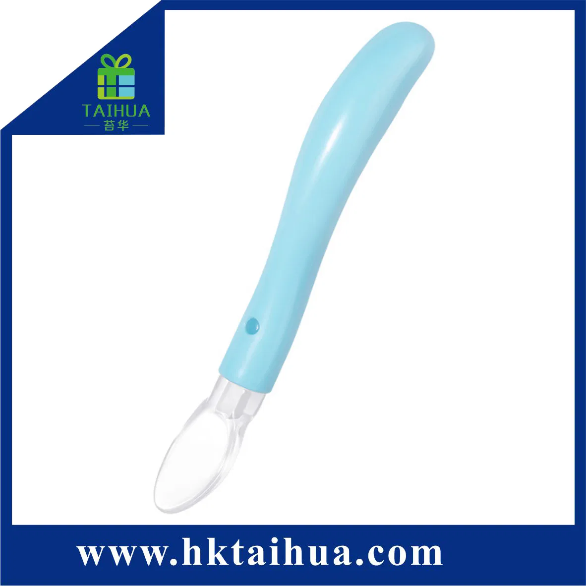 Hot Sale Colorful Soft Feeding Tableware Baby Safe Silicone Spoon