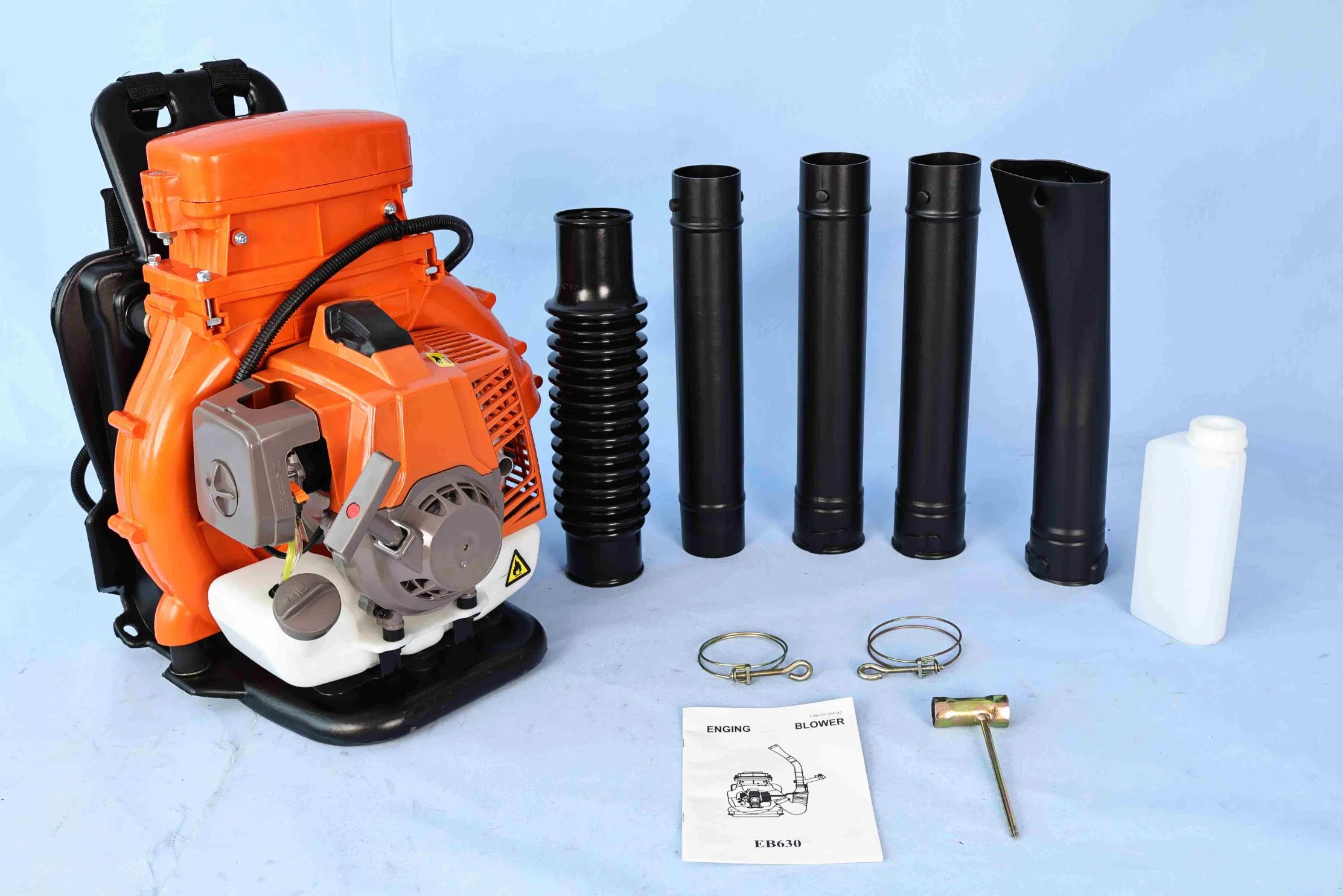 Kangton Eb630 Backpack Blowers Gas Powered with Padded Harness to Blow Leaves