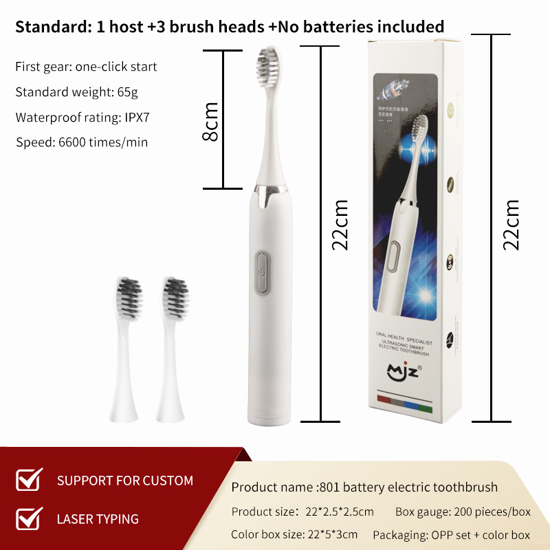 Cheap Electric Toothbrush with Soft and High-Density Bristles Automatic Toothbrush