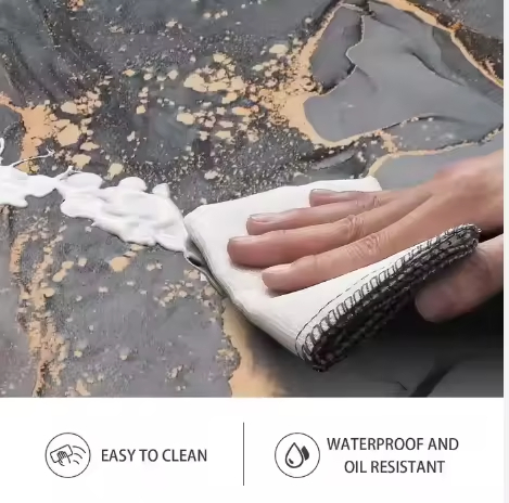 Customized Soft Cushioned Modern Anime Carpet Kitchen Mats Waterproof Washable