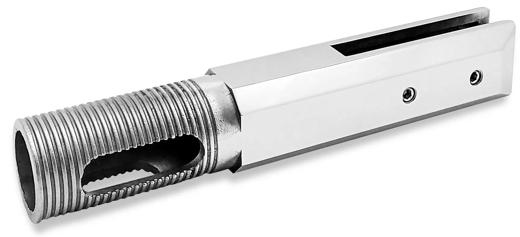 OEM Frameless 2205 Grade Stainless-Steel Frameless Swimming Pool Windscreen Spigot
