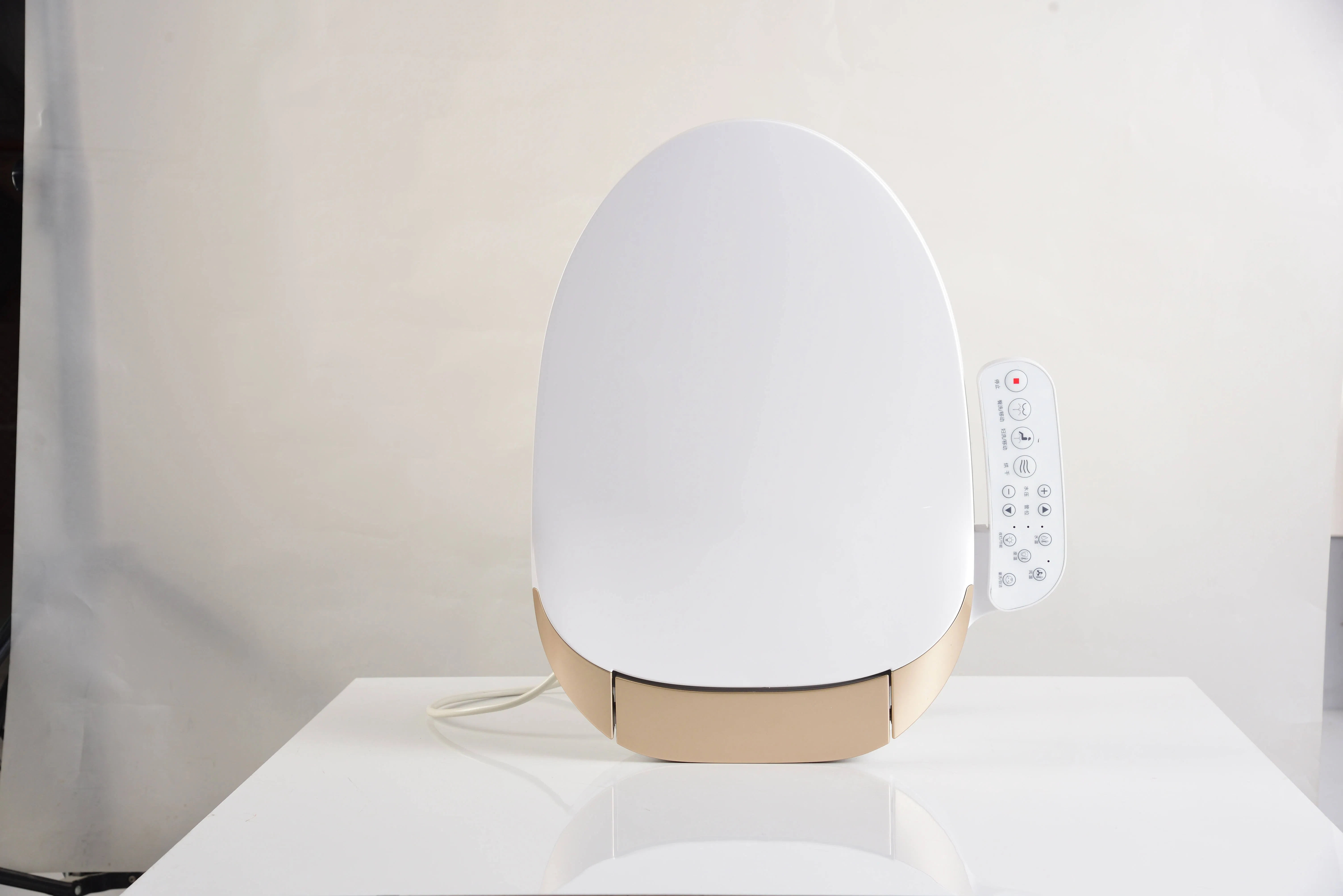 Electronic Smart Heated Seat Cover Sprayer Spray Toilet with Seat for Bathroom