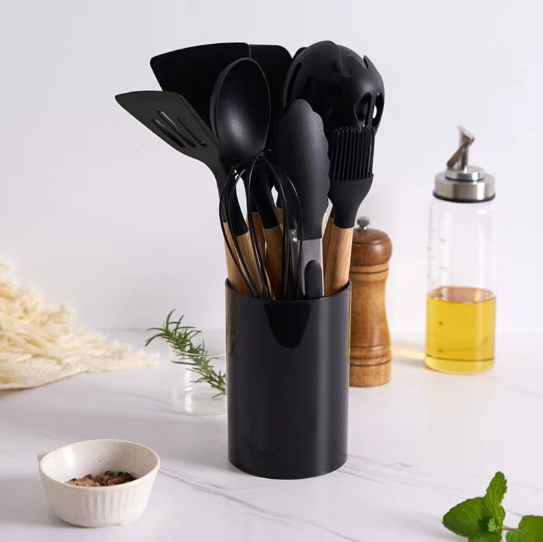 Premium Silicone Soup Ladle - Essential Kitchen Tool for Cooking