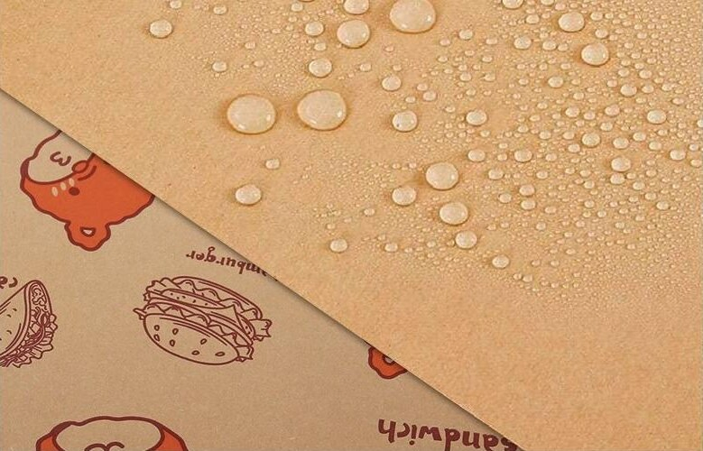 Custom Printed Food Wrapping Use Greaseproof Paper Baking Custom Burger Wrappers Paper