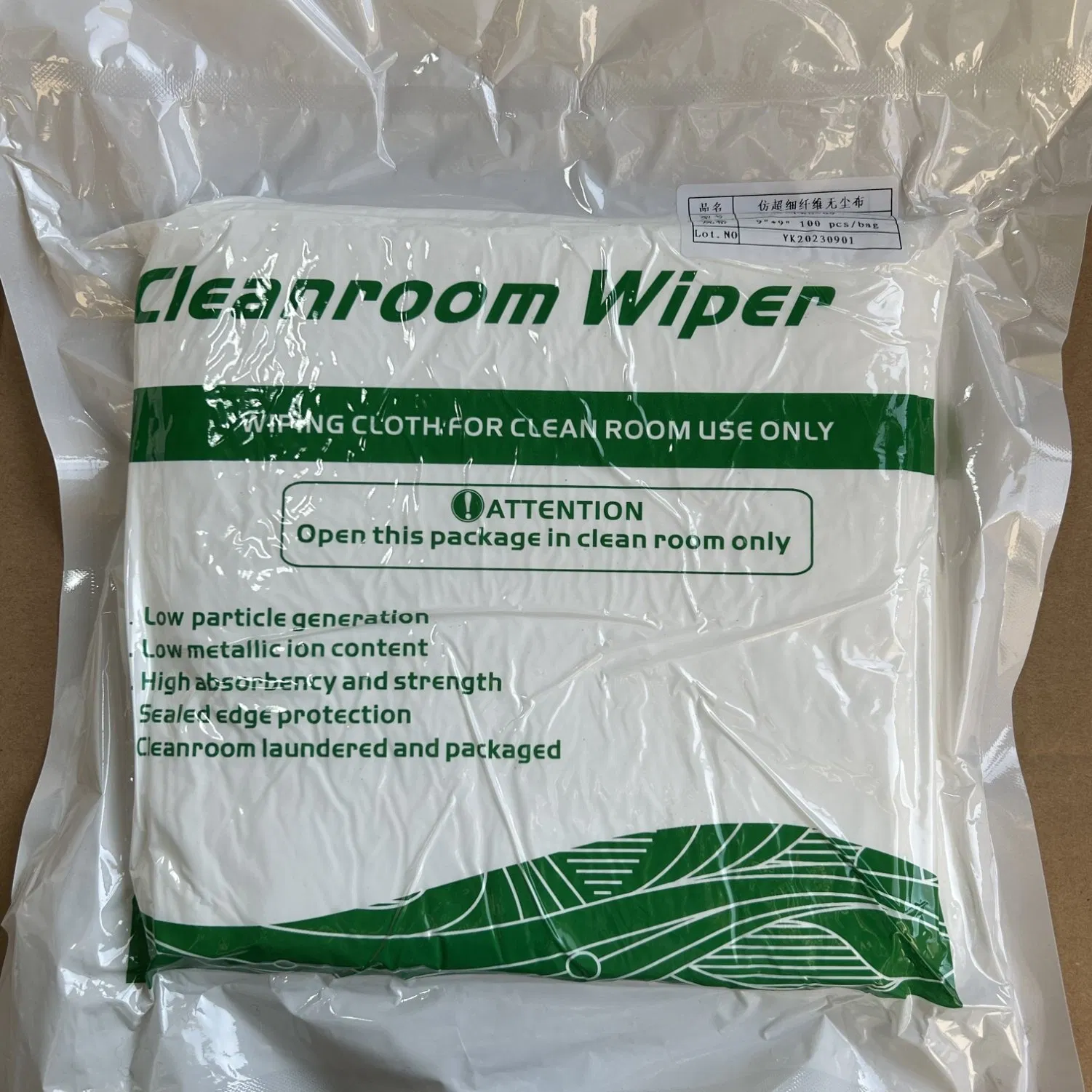 Безворсовые салфетки для чистых помещений 140GSM 22x22 см