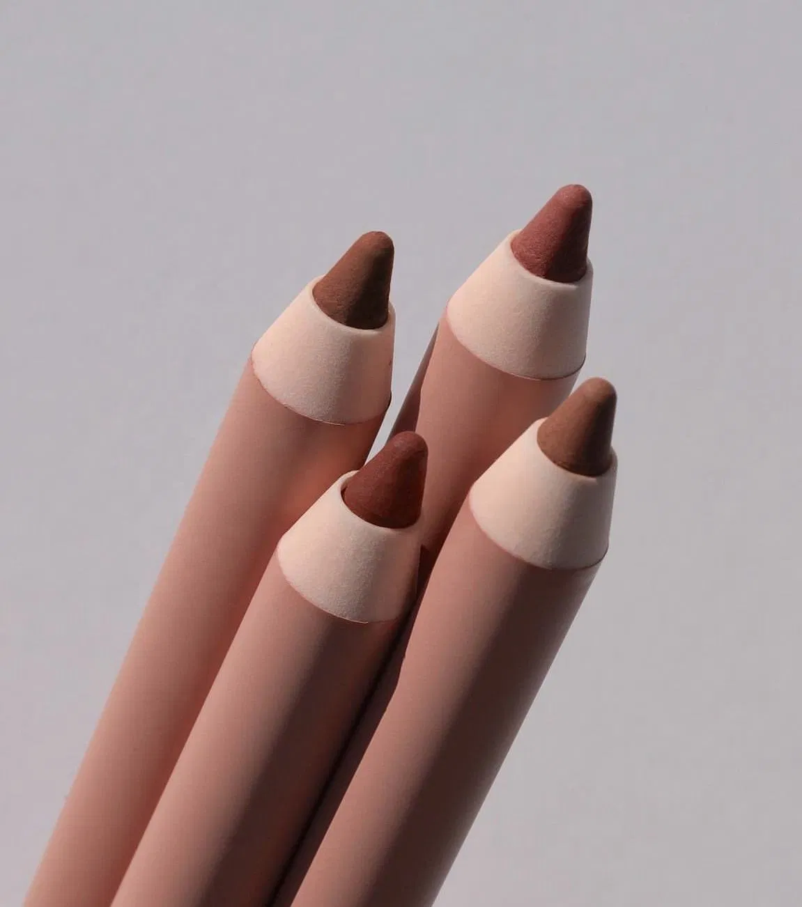Large Quantity Retractable Lip Liner Vegan Waterproof Long Lasting Brown Creamy Private Label