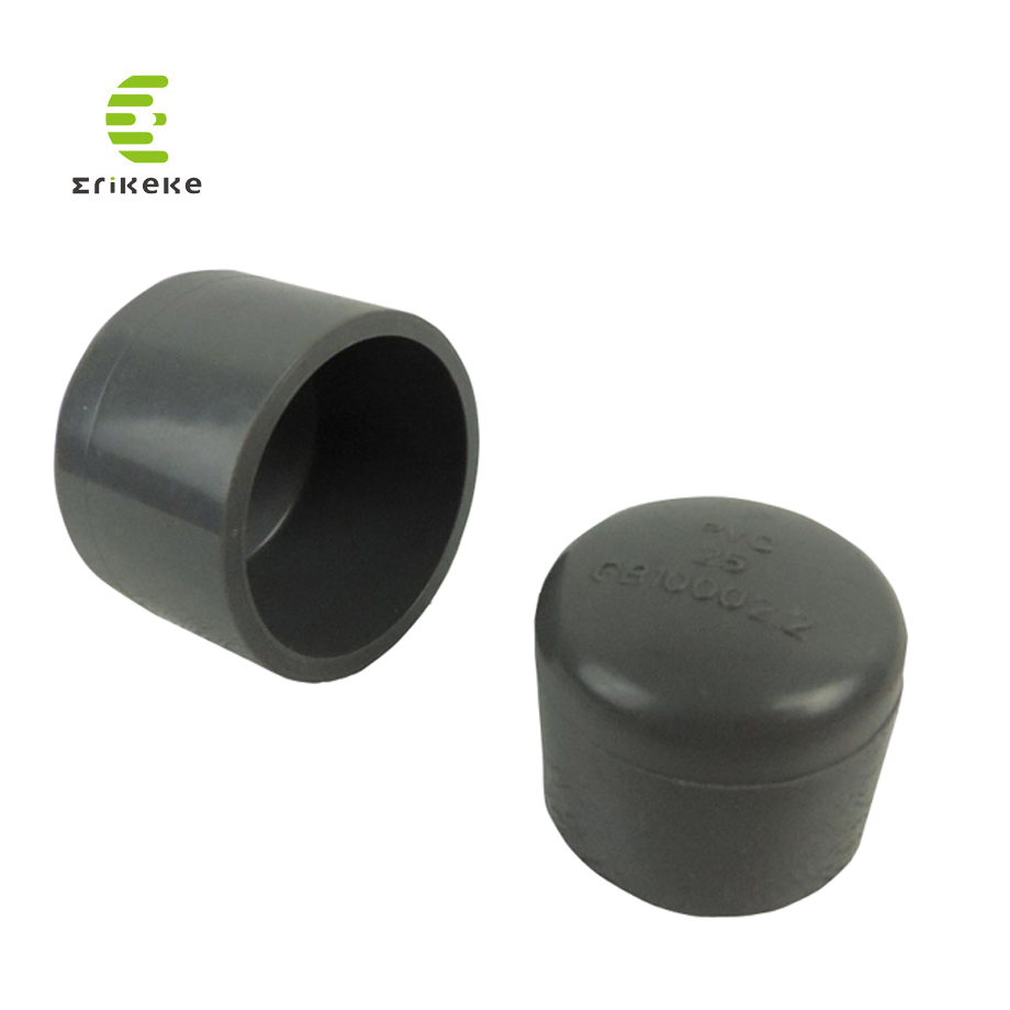 DIN Standard UPVC Irrigation Conduit Fittings End Cap